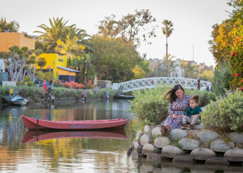 Family photography Venice Canals