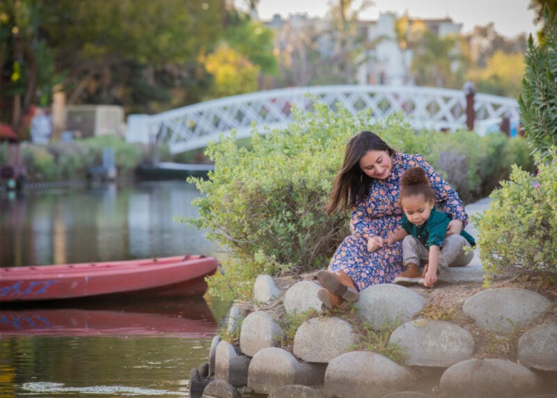 Family photography Venice Canals